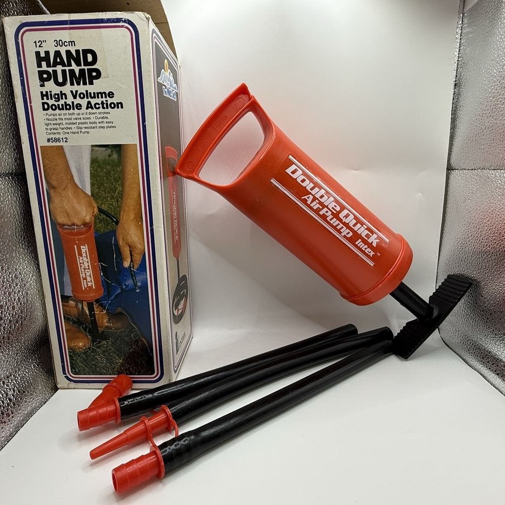 Hi-Output Double Quick I By Intex 12" The Wet Set Air Pump #58612